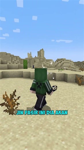 ada jin pasir di Minecraft