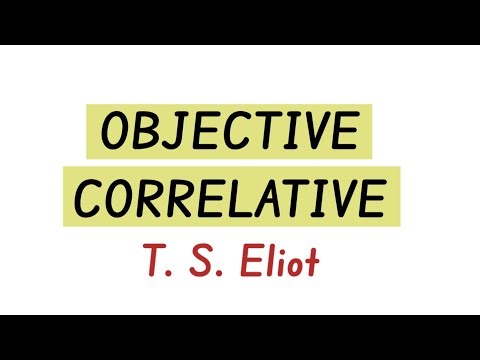 Objective Correlative T S Eliot