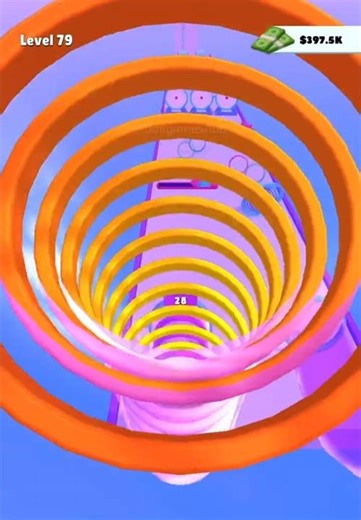 Circle Stack Run Perfect Tower Build 😱🔥 #shorts