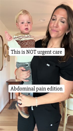 Appendicitis doesn’t always start dramatically and that’s where parents get stuck. Here’s what it often looks like as it evolves ⬇️ ➡️ Early presentation (easy to miss): ⚠️Vague belly pain (often around the belly button) ⚠️Decreased appetite Mild nausea or vomiting ⚠️ “Just not themselves” ⚠️ Low-grade fever or no fever at all This stage can feel confusing and non-specific, but it’s the beginning. ➡️ Worsening / classic presentation: ⚠️ Pain migrates to the right lower abdomen ⚠️ Pain worsens wi