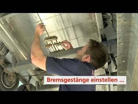 KNOTT Bremse Grundeinstellung