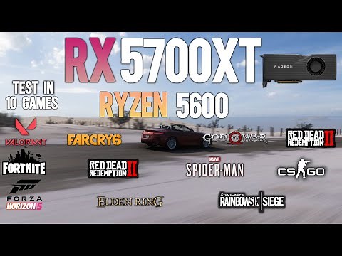 RX 5700XT + Ryzen5 5600 : Test in 10 Games - RX 5700XT Gaming
