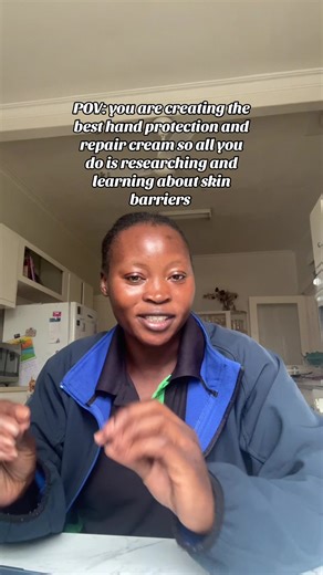 I have learn so much about skin barrier since starting my skincare brand. I’m creating the best hand protection and repair cream for you all #fyy #fyyy #dryhandstreatment #buildingabrand #newbusinessowner