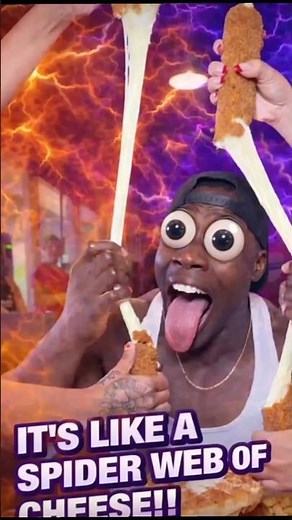 OH MY GOD ITS LIKE A SPIDERWEB OF CHEESE 😱🪤‼️🕸️