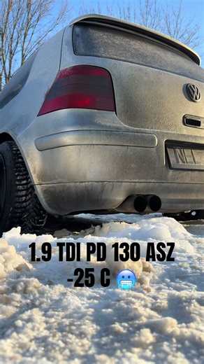 1.9 TDI PD 130 ASZ Cold Start at -25°C