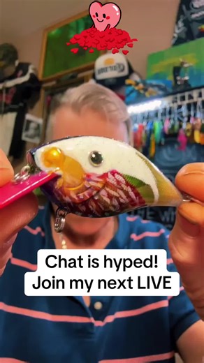 Sharing this moment when chat got hyped. Join us in the next LIVE!#tiktoklive #livehighlights #FYPPPPPPPPPPPPPP #custombaits #bassfishinglife #bass #LIVE #sports
