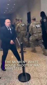 Watch The Moment White House Shooter, Who Attempted To Assassinate Trump, Was Arrested