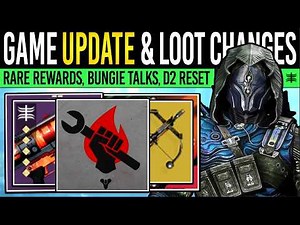 Destiny 2: NEW GAME UPDATE & LOOT CHANGES! Bungie Responds, Rare Drops, Future Info, More (10th Feb)