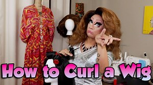 53K views · 302 shares | Have you ever bought a wig and it comes out looking flat? Now you can fix it up because Selena teaches you how to curl wig and make it glamorous! | Deafies in Drag | Facebook