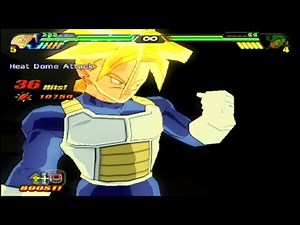 DBZ Budokai Tenkaichi 3: Future Trunks Combo Exhibition