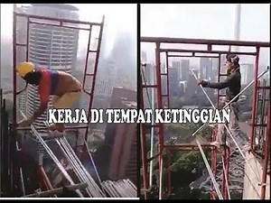 Bekerja di tempat ketinggian tanpa APD