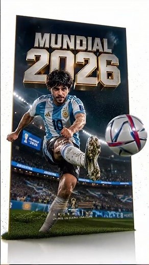 Create your own animated POSTER for the 2026 WORLD CUP