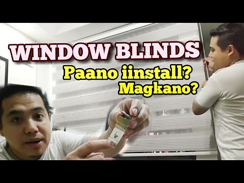 PAANO MAG-INSTALL NG KOREAN BLINDS | DIY HOME MAKEOVER