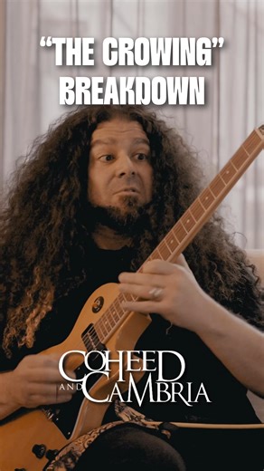 HARDLORE on Instagram: "Claudio Sanchez on “The Crowing” breakdown and how his very first guitar lesson contributed directly to writing it."