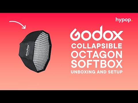How to setup the Godox Collapsible Octagon Softbox (SB-GUE-95)