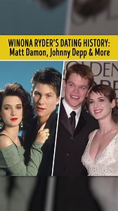 Winona Ryder’s Dating History: Matt Damon, Johnny Depp & More | Bright Side of Love