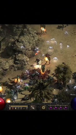 Testladin Vs x50 Monster Spawn #diablo2resurrectedbuild #fastleveling