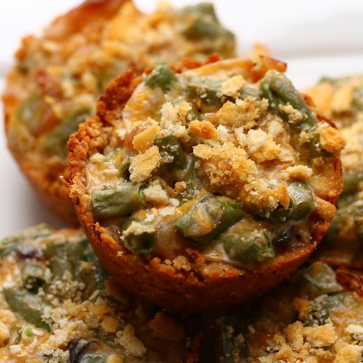 11M views · 11 reactions | Green Bean Casserole Cups | Tasty | Facebook