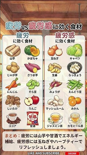 【10秒で健康】疲れの種類で使い分け「肉体的疲労」と「精神的疲労感」に効く最強食材リスト