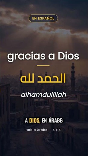 4 Arabic words you'll always use
