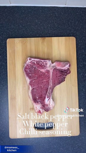 Hello friends! This is my favorite steak recipe!❤️😁 T bone steak🥩 #tbonesteak #steaktiktok #foodies #viral