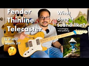 Fender telecaster Thinline Review! 2023