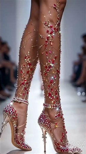 Zapatos Brillantes 💎 Lujo y Elegancia