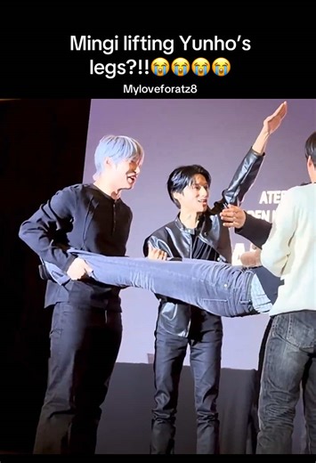 Mingi Lifts Yunho's Legs: A Heartwarming Moment