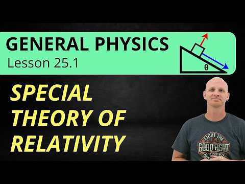 Introduction to the Special Theory of Relativity | 25.1 General Physics