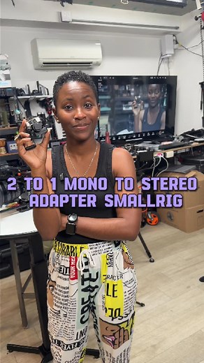 2.1K views · 57 reactions | How to convert to mono sources into ine stereo output for your camera via 3.5. RØDE Microphones @rodemic #rode #audio #smallrig #stereo #sound #hack #gearhead Edited by @rednin101 | Da ChefGyal | Facebook