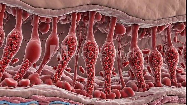 Microscopic View Of Retinal Rod Cells Capturing Light And Transmitting Signals for Vision and Ocular Health Awareness