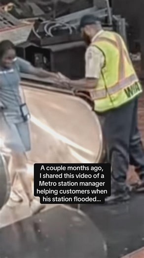 Metro station manager goes above and beyond for customers