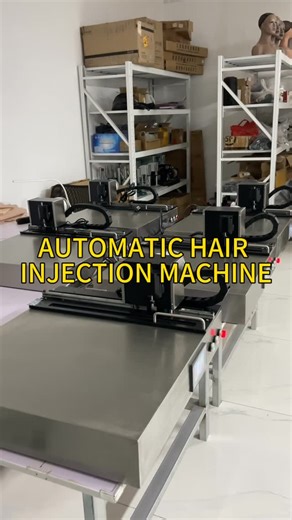 VESTA HAIR COLLEGE on Instagram: "Automatic hair injection machine for making invisible tape hair extensions."