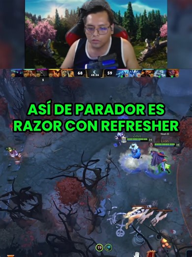 REFRESHER ES EL MEJOR ITEM PARA RAZOR✅| #dota2