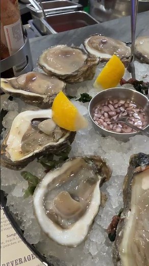 Trying Oysters and Pan Roast at Red Rock Casino Oyster Bar