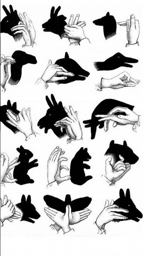 how to create animal shadow puppets