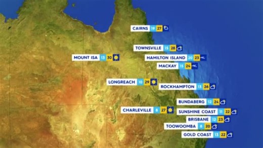 National weather forecast for Tuesday September 12