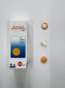 [Hot Item] Small Round DOT Spot Flexible Breathable Round Plasters First Aid Plaster for Wound Care