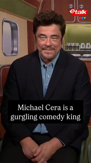 You gurgled it here! 💀 Mia Threapleton reveals that one of the funniest moments on the set of Wes Anderson’s ‘The Phoenician Scheme’ was Michael Cera unexpectedly saying the word “gurgling” in the desert. Benicio Del Toro agrees. Michael also gave a little shout out to his good ol’ cable subscription to @CTV back in Brampton. ‘The Phoenician Scheme’ is in theatres now. #ThePhoenicianScheme #WesAnderson #MichaelCera #MiaThreapleton #BenicioDelToro #Bloopers | etalk