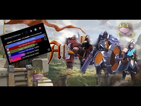 Albion Online | Dps meter | Monitoring Fame, Heals and Damage / Альбион онлайн | Дпс метр