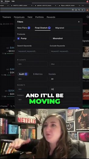 🤑 Axiom Pro Final Stretch Filter: Your Meme Coin Cheat Code