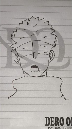 Epic Anime half face drawing 😍😂#Shorts #Artwork