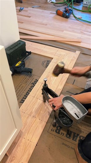 Stunning Kitchen Remodel with Hardwood Flooring