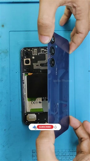 Samsung Galaxy A35 5G Back Panel Replacement | Step-by-Step Guide 🔧 | Back Cover Change #shorts