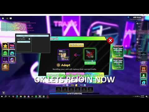 anime adventures script hack gui | RESET & DUPE INF TRAITS & MORE.