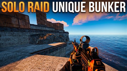 Unique bunker solo raid challenge with hundreds of foundations