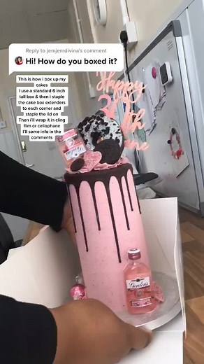 Cake Boxing Tutorial - How to Pack Cake Orders for Small Business