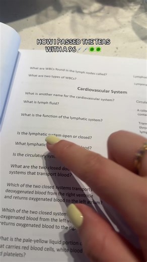 How I Passed the TEAS Exam with a 96 Score