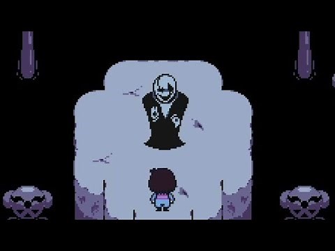 Encountering Gaster Room in Undertale Bits And Pieces