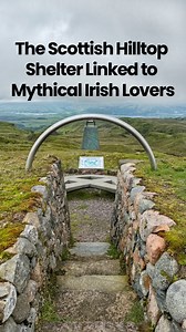 The Sheiling for Deirdre & Naoise is a stone shelter and land artwork, commissioned by local landowner Sam MacDonald in memory of his Irish wife Evelyn. It was designed and built by stonework designer David F Wilson. The Sheiling is located at 1,500 feet on Beinn Ghlas near Taynuilt in Argyll. Overlooking Loch Etive, It’s a hilltop place for rest and reflection that can be visited on foot from Glen Lonan (9.6km there and back).The land artwork tells the tale of mythical Irish lovers Deirdre and